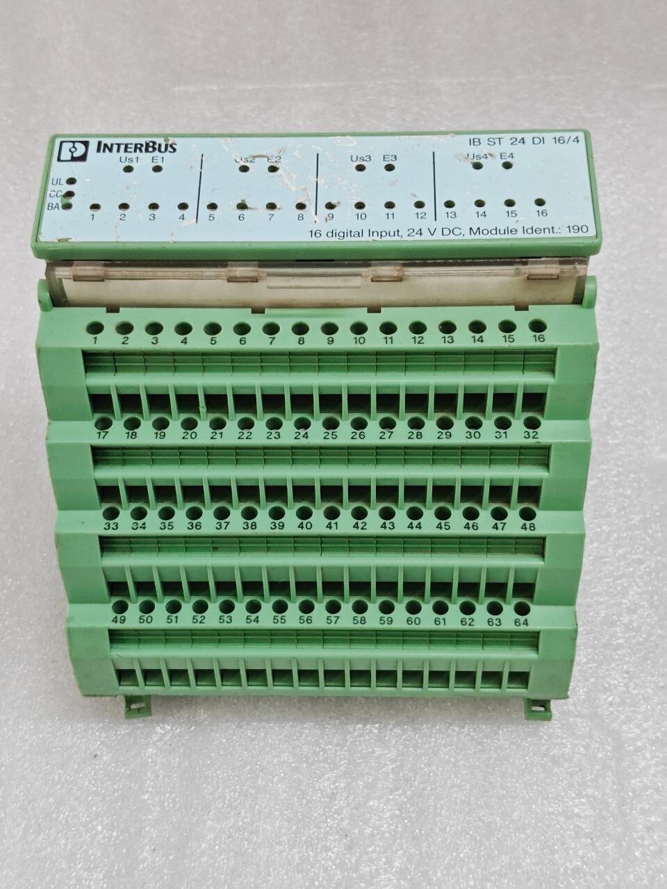 PHOENIX CONTACT INTERBUS IB ST 24 DI 16/4 – I/O MODULE 2754338