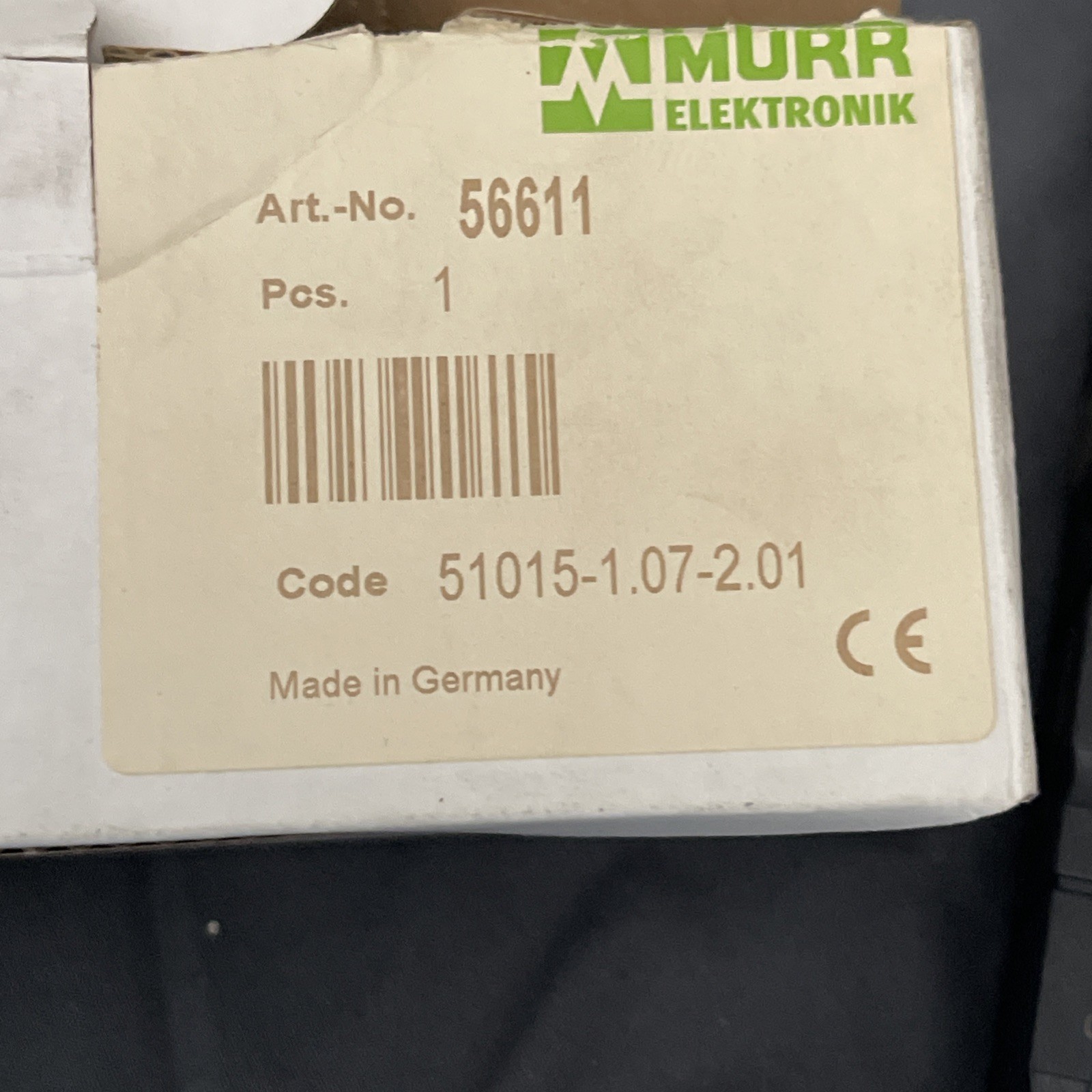 MURR ELEKTRONIK 56611 CUBE67 I/O EXTENSION MODULE, M12x4, New