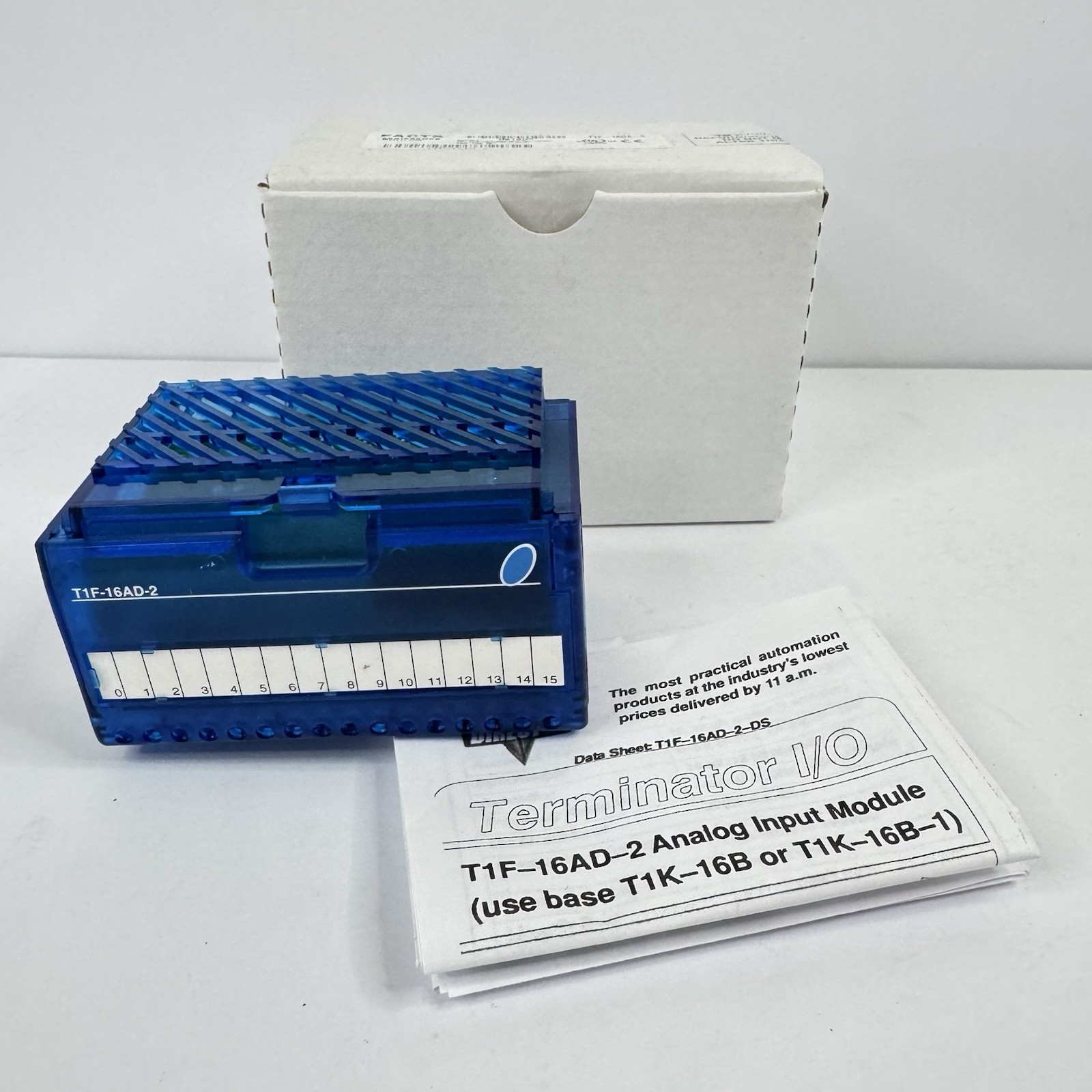 Facts Engineering T1F-16DA-2 Terminator Analog input module, 16 Channel, 14 Bit
