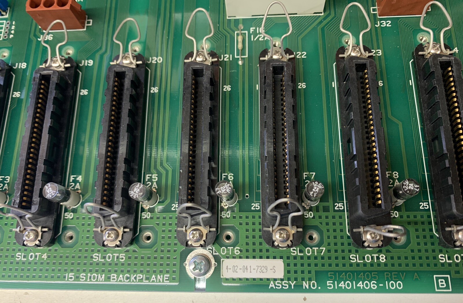 Honeywell Measurex 51401546-100 Rev A PROCESS MODULE I/O FILE CHASIS 15 SLOT