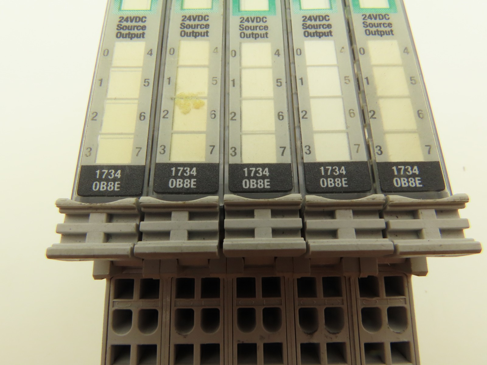 Allen Bradley 1734-OB8E Point I/O 8Pt Digital Output Module 24VDC Ser C Lot of 5