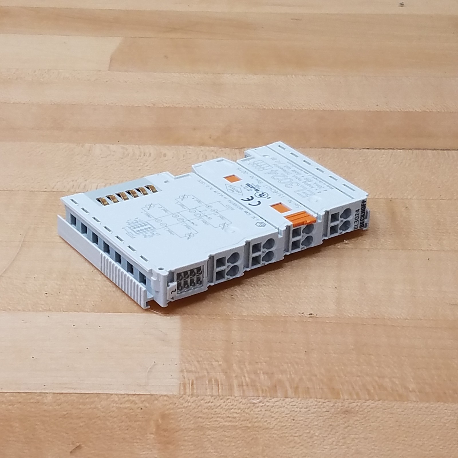 BeckHoff EL3024 EtherCAT Terminal, 4-Channel Analog Input, 4-20mA – USED