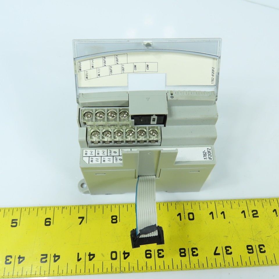 Allen Bradley 1762-IF2OF2 Ser A Rev C FRN 1.2 MicroLogix Input/Output Module