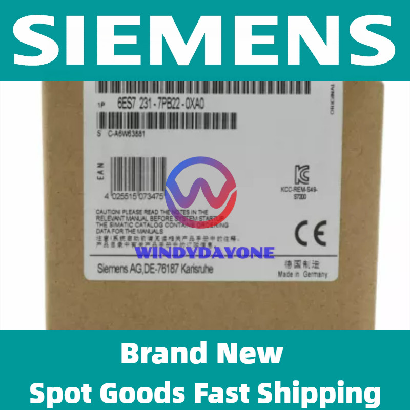 6ES7 231-7PB22-0XA0 6ES7231-7PB22-0XA0 1PCS New Siemens Expedited Shipping