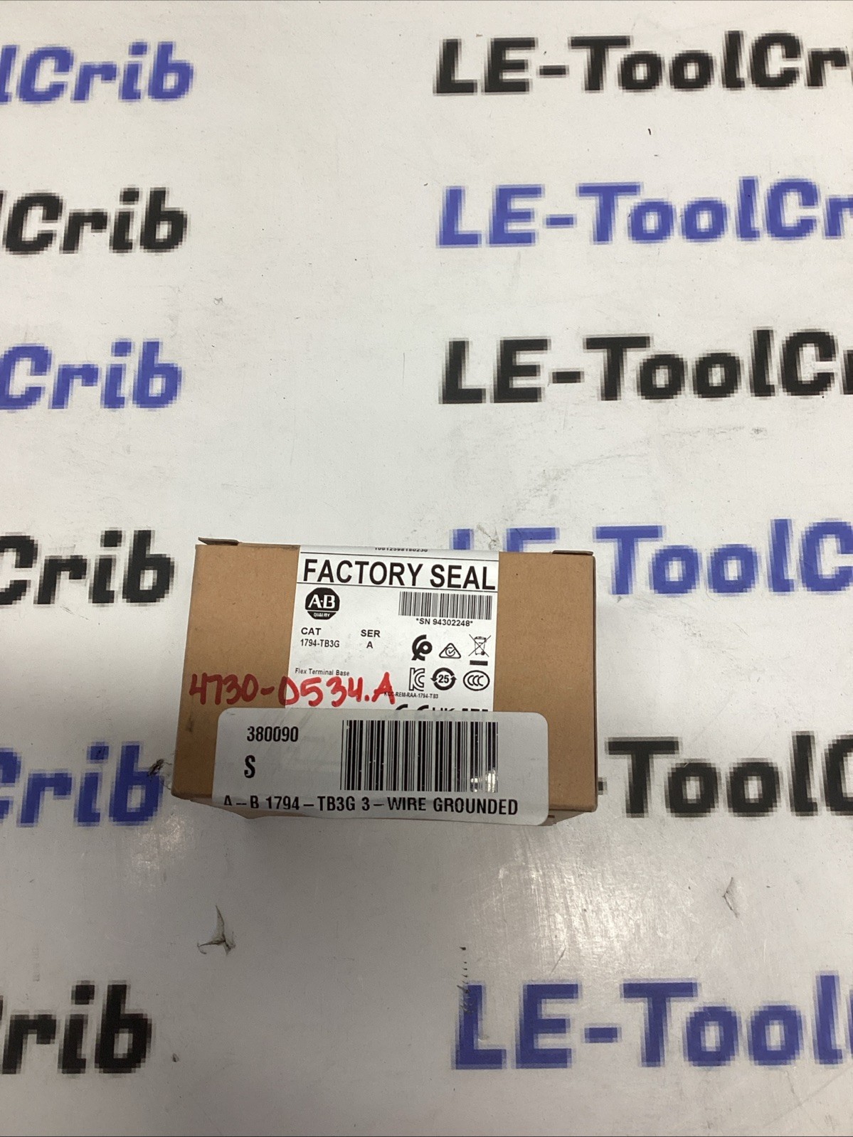 Factory Sealed Allen-Bradley 1794-TB3G SER A Flex Terminal Base Module J-018
