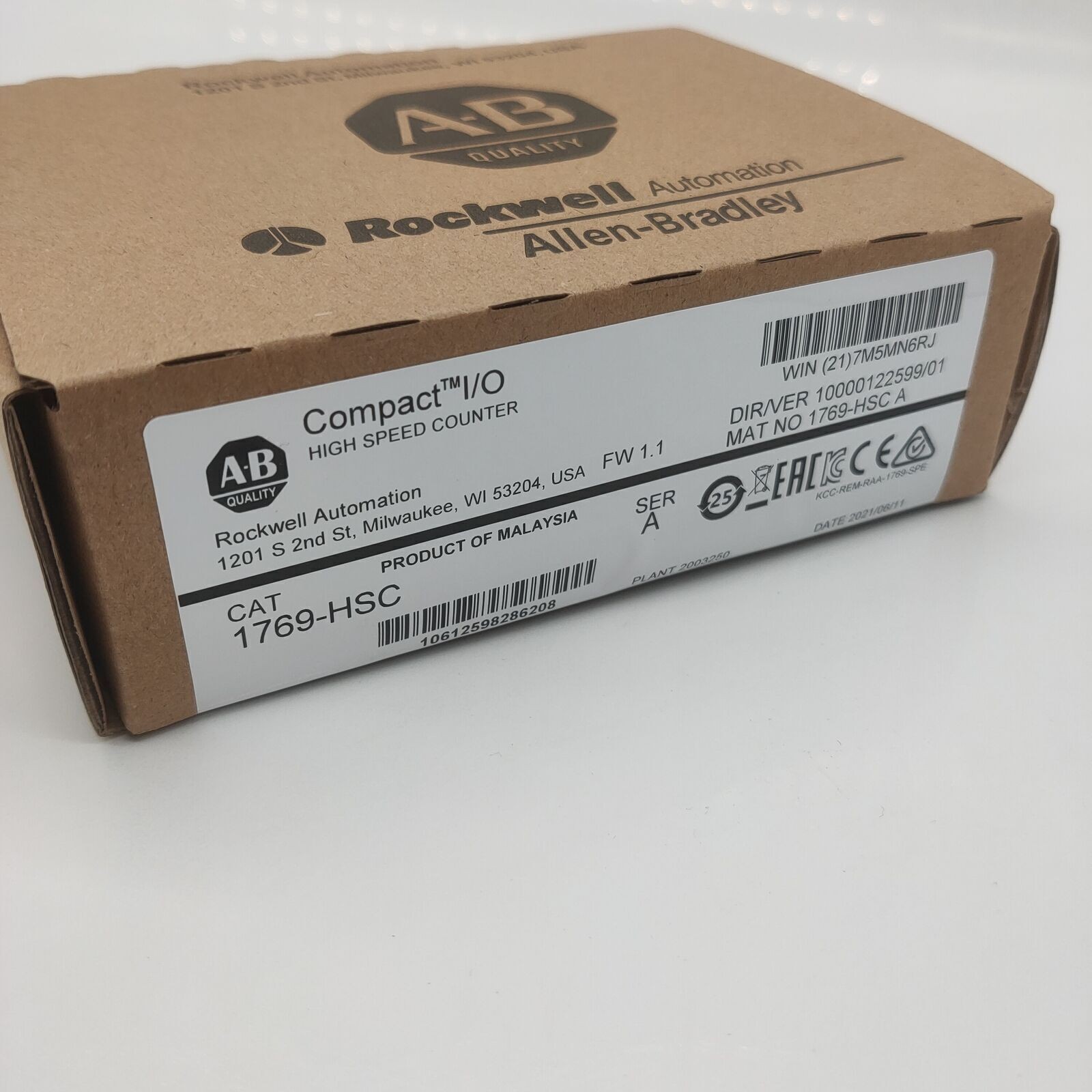 Brand New 1769-HSC/A CompactLogix High-Speed Counter Module 1769HSC serA AB US