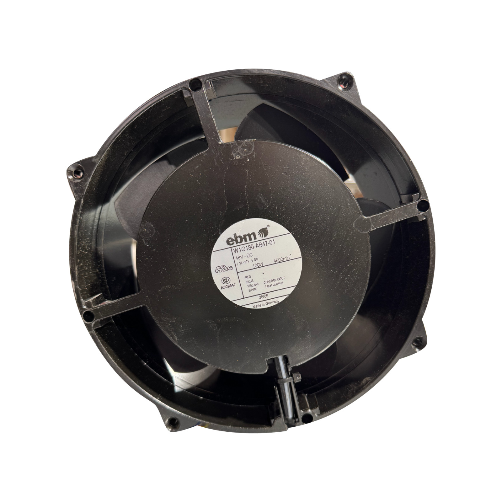 ebm‑papst W1G180‑AB47‑01 DC Axial Fan | 48V 544CFM High-Performance Cooling