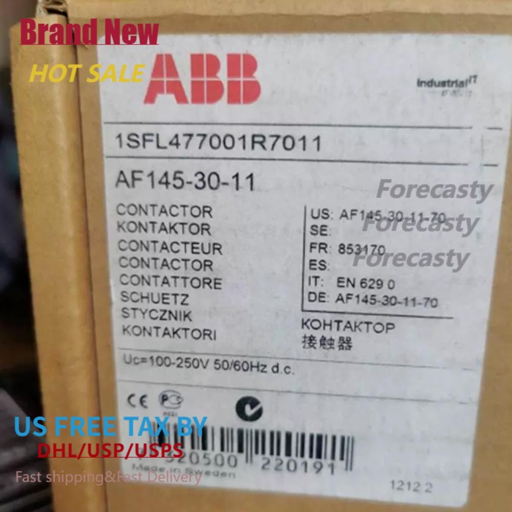 AF145-30-11 ABB Contactor 100-250V 20-60V 48-130V Fast Shipping US Free TAX