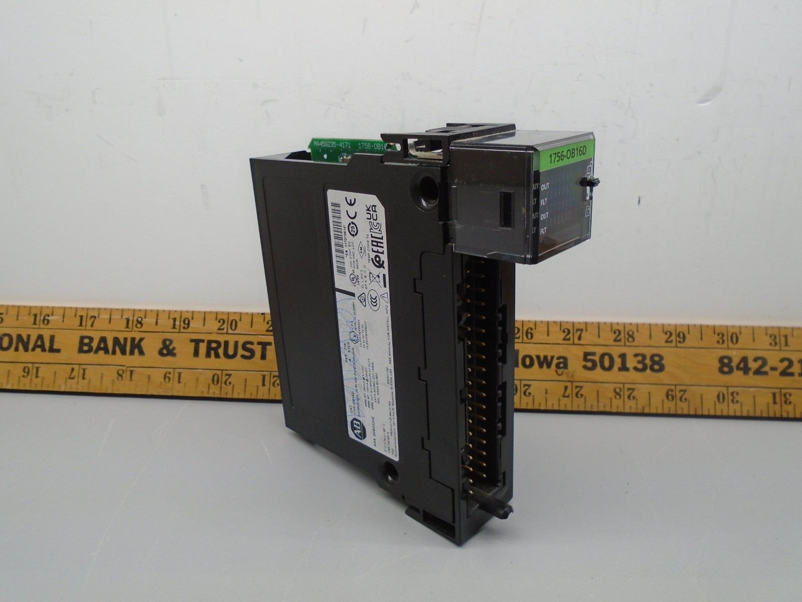 Allen Bradley 1756-OB16D Controllogix DC Output 1756-0B16D X0