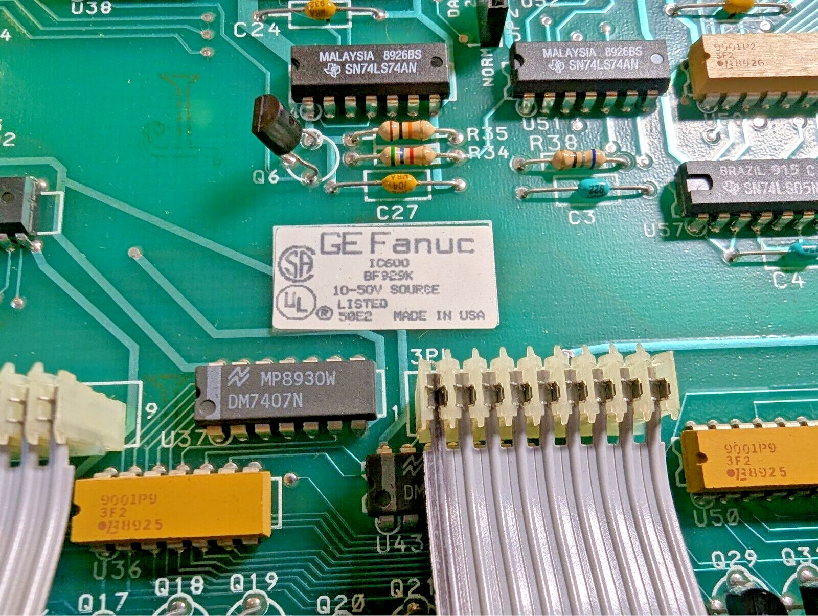 GE Fanuc IC600 BF929K Series Six HD Output Module 10-50VDC (NIB)