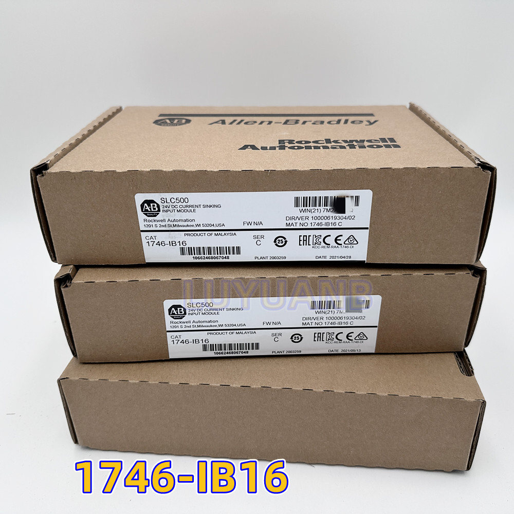 1746-IB16 Allen-Bradley New Sealed 1746IB16 SER D SLC 500 Digital Input Module
