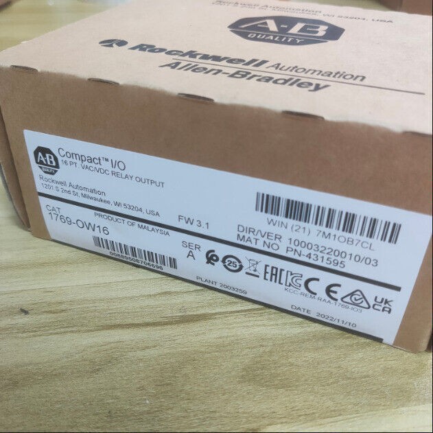 AB 1769-OW16 AB CompactLogix Relay Output Module 1769 OW16 NEW Sealed