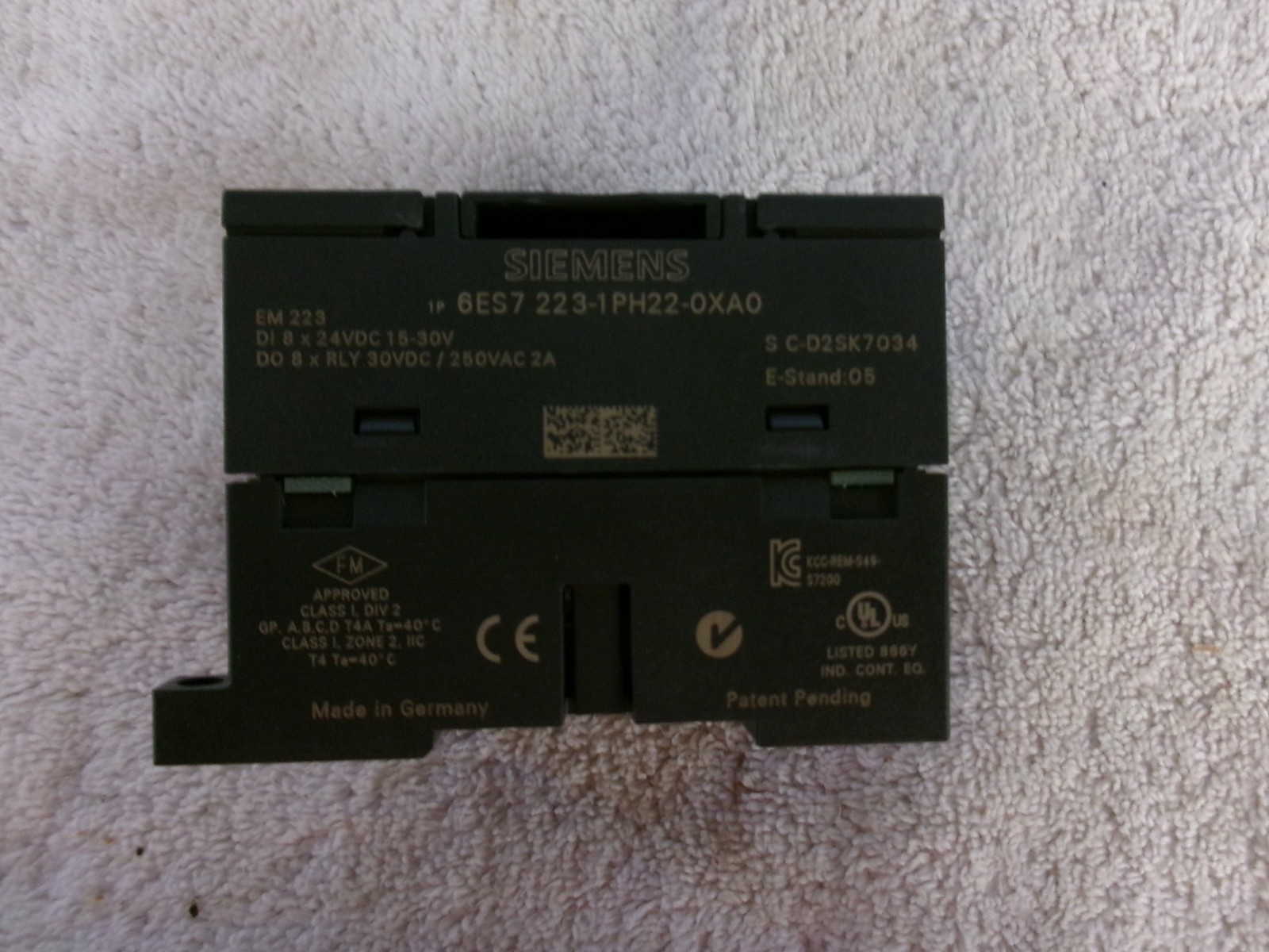 Siemens S7-200 I/O Module 6ES7 223-1PH22-0XA0