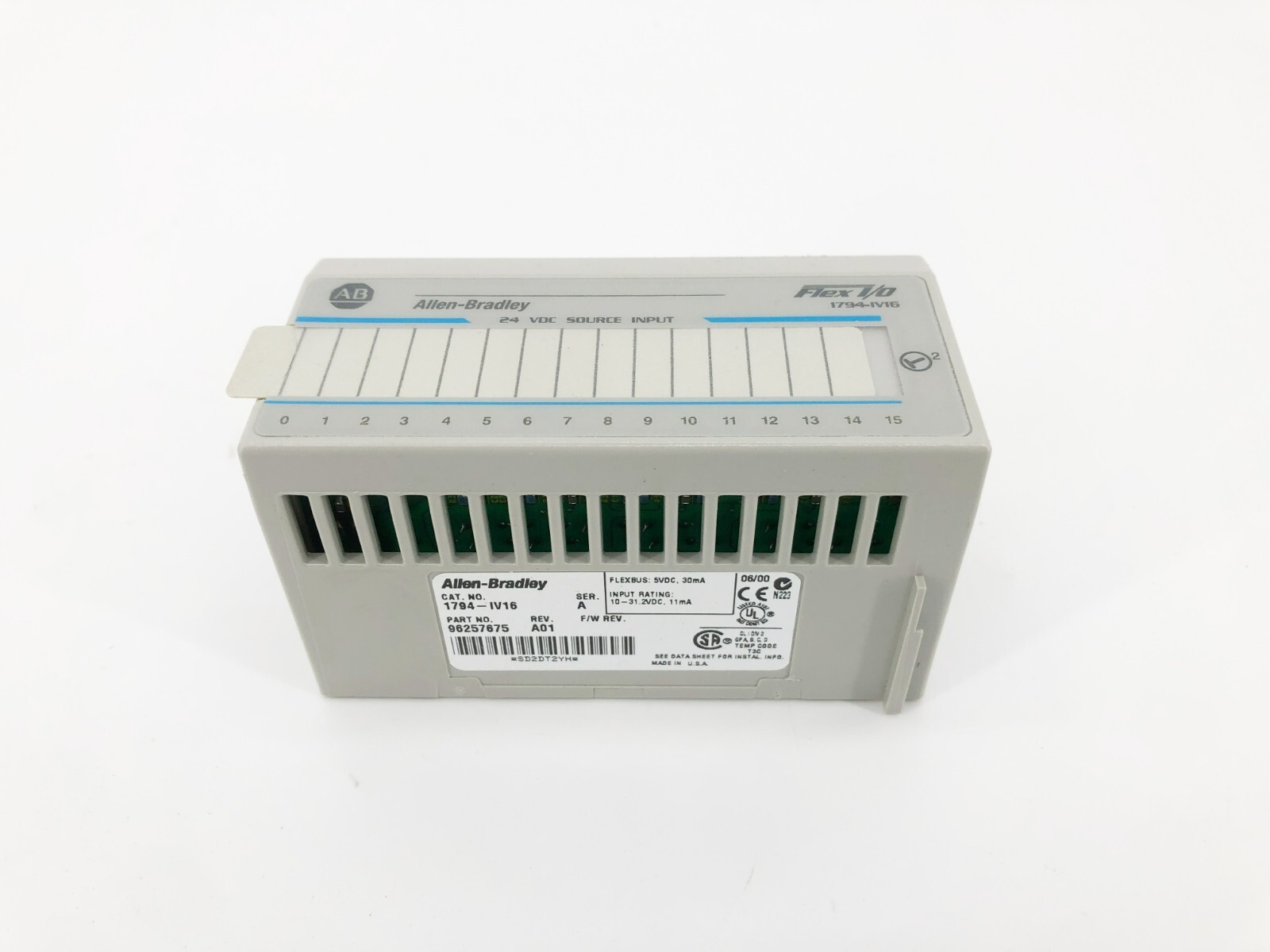 New AB Allen-Bradley 1794-IV16 Ser. A Flex I/O Input Module 24VDC