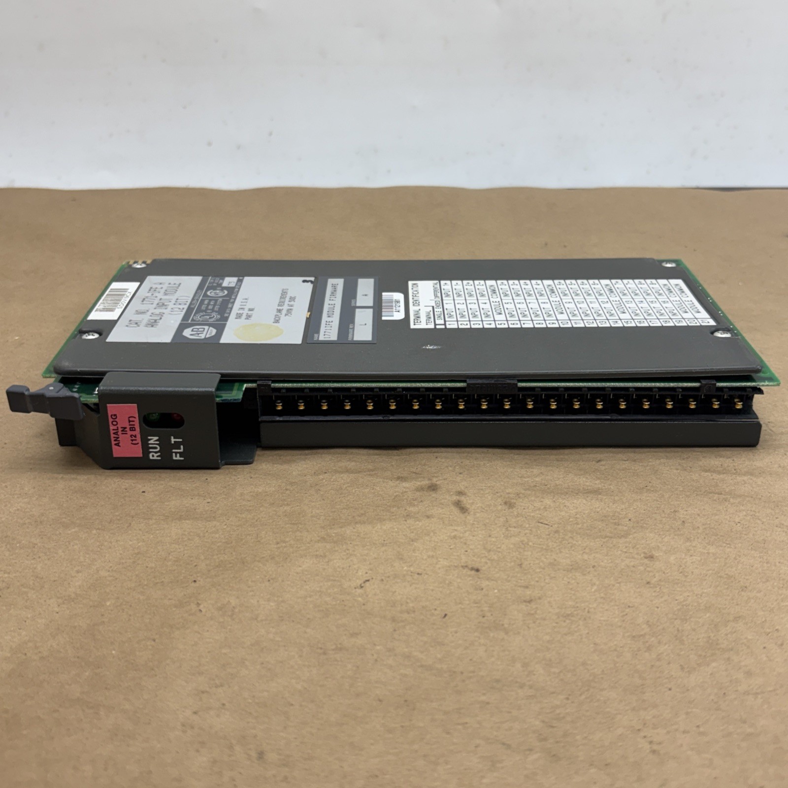 Pre Owned 1771-IFE A Allen Bradley 12 (Bit) Analog Input Module Fast Shipping.