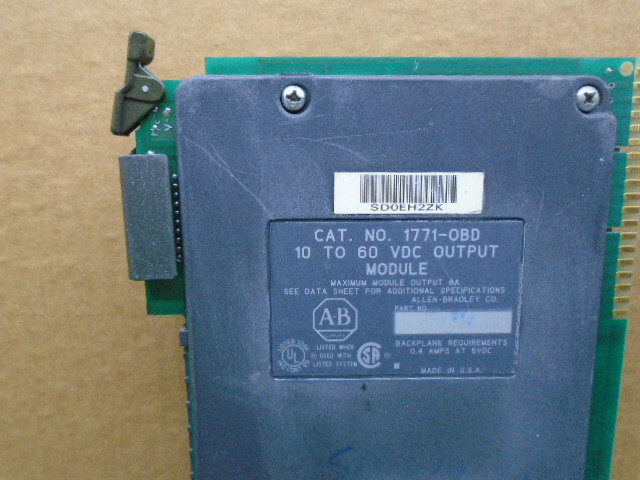 1771-OBD Allen Bradley PLC 5 DC Output Module 1771-0BD E25