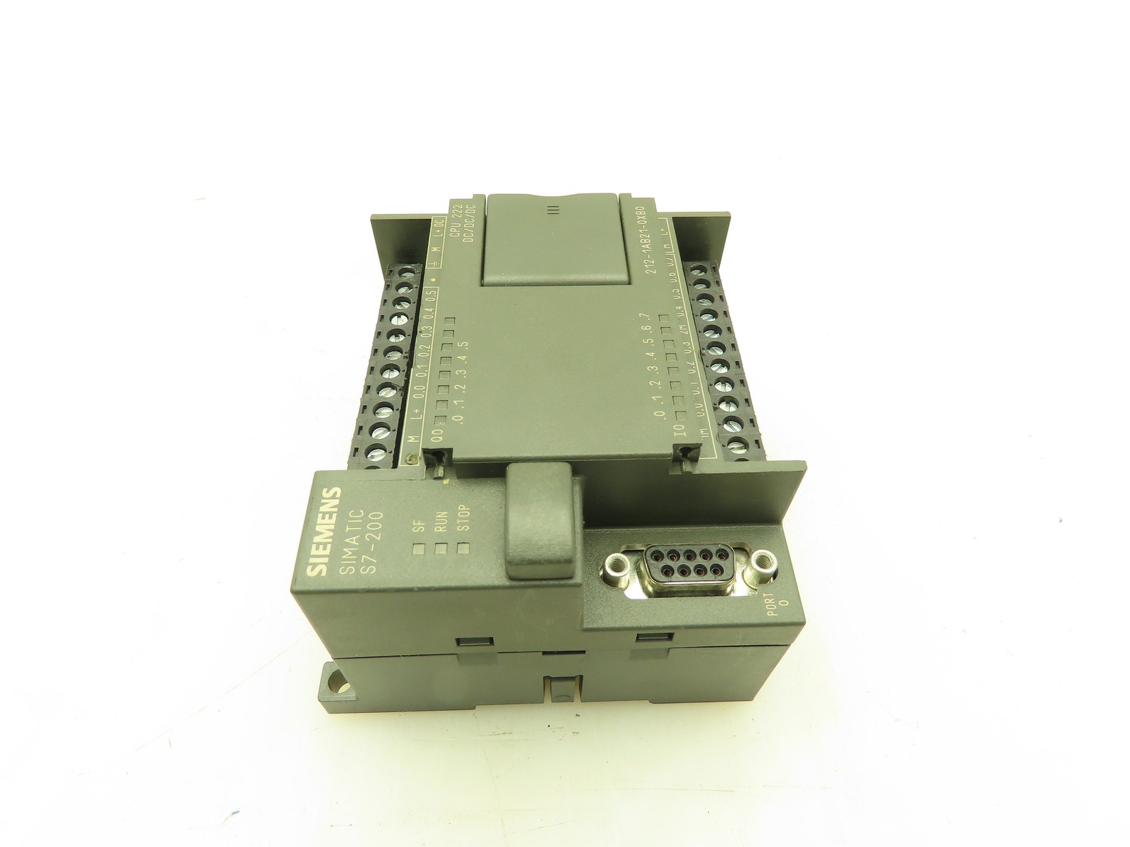 Siemens Simatic 212-1AB21-0XB0 S7-200 CPU 222 DC/DC/DC PLC Input Output