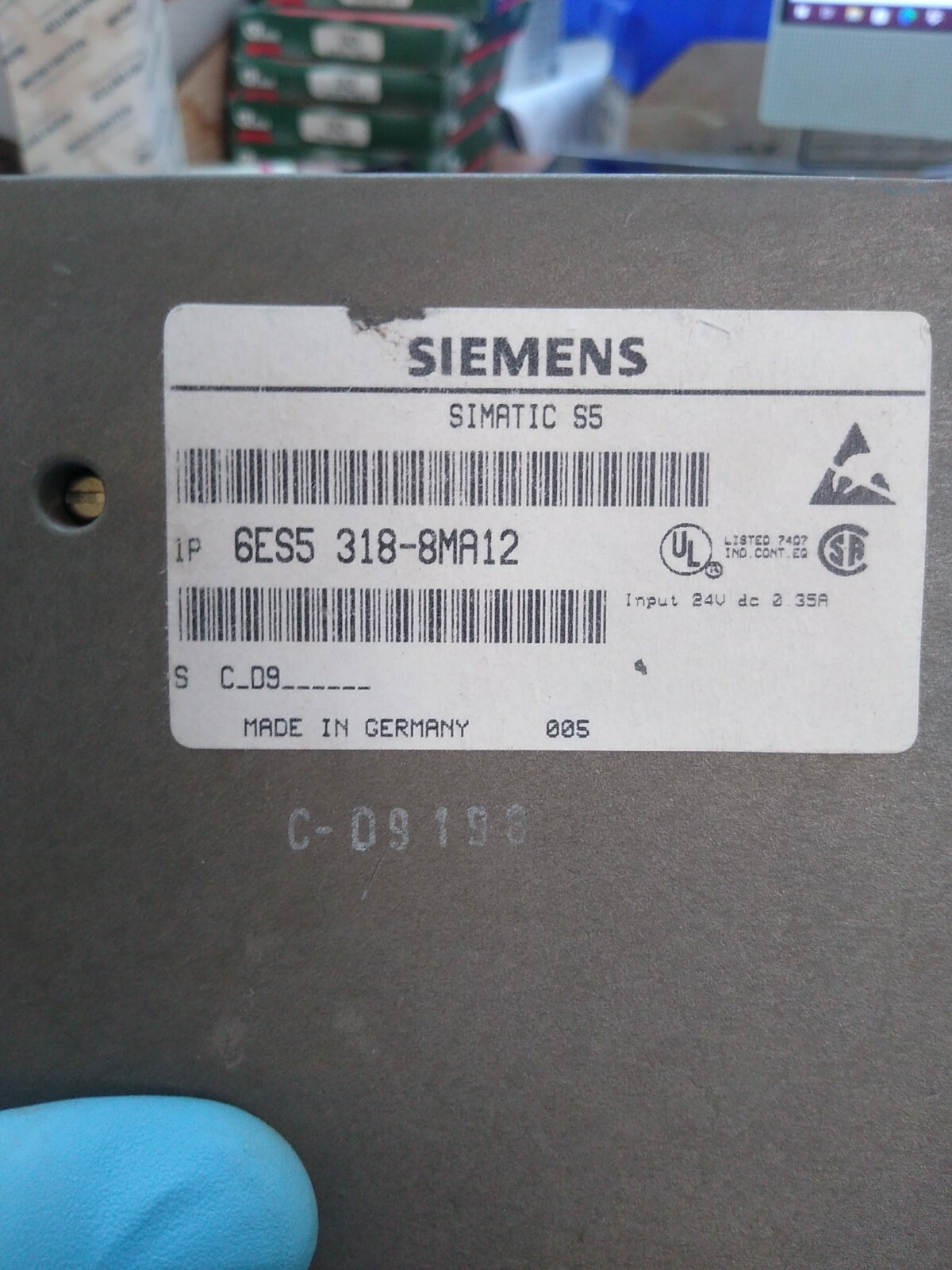 SIEMENS SIMATIC S5 INTERFACE MODULE 6ES5318-8MA12 (TA35MS)