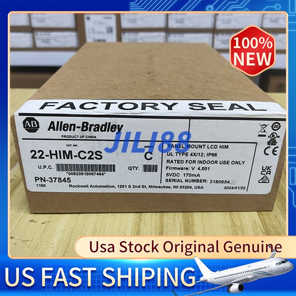 1PC AB 22-HIM-C2S Panel Mount HIM LCD Display 22HIMC2S Brand New