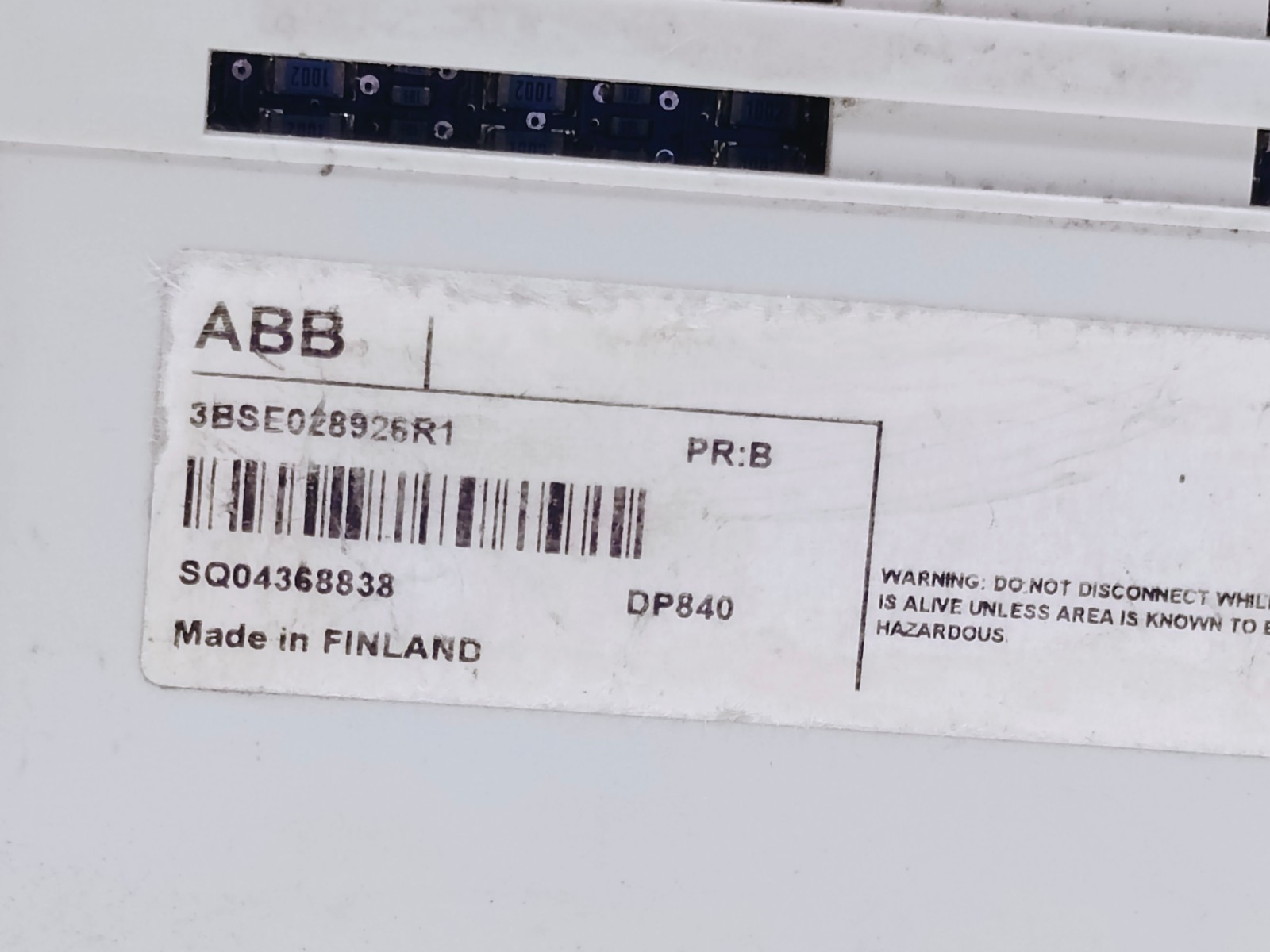 ABB DP840 3BSE028926R1 PULSE COUNTER MODULE (FREE SHIPPING)