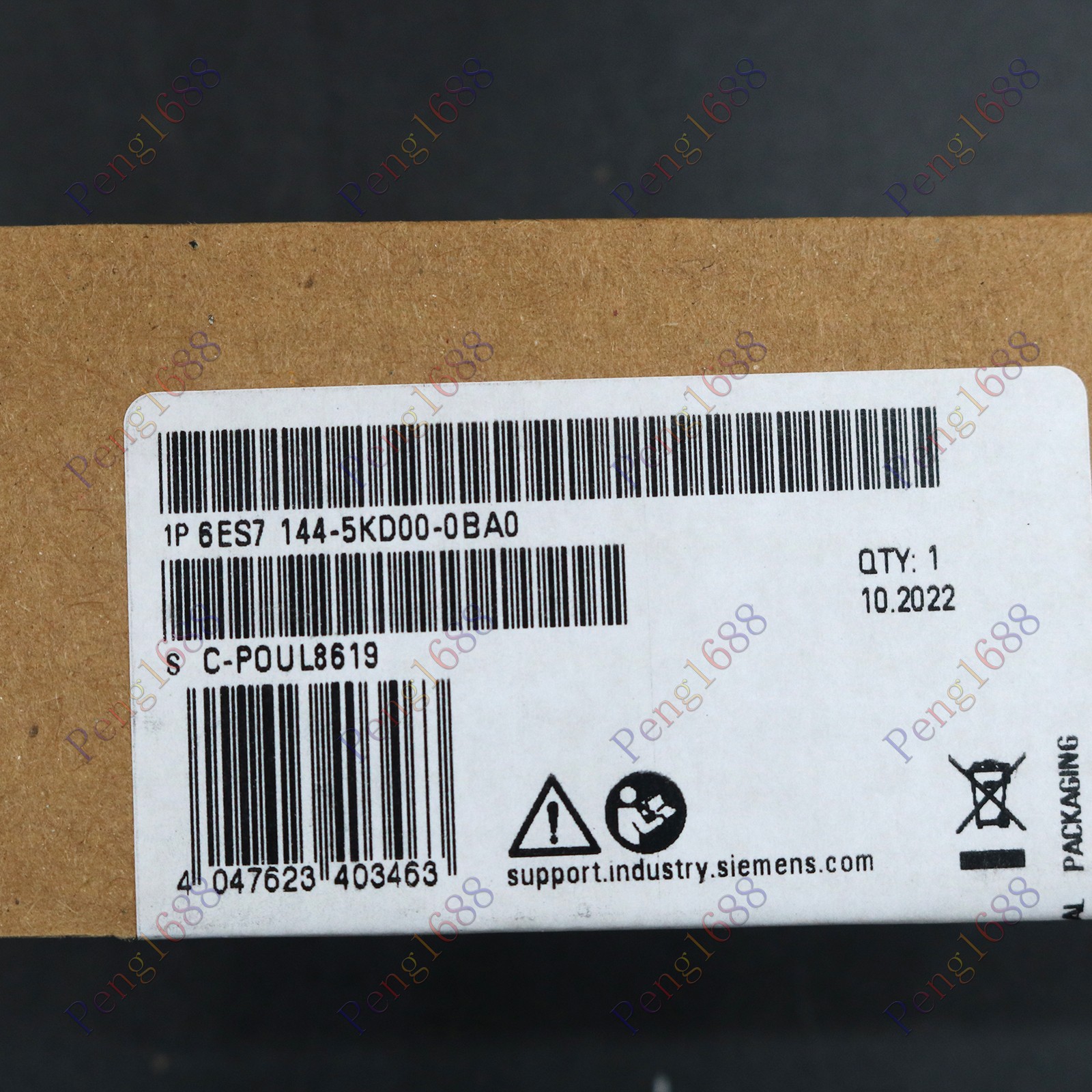 One SIEMENS NEW 6ES7144-5KD00-0BA0 6ES71445KD000BA0 module spot stocks