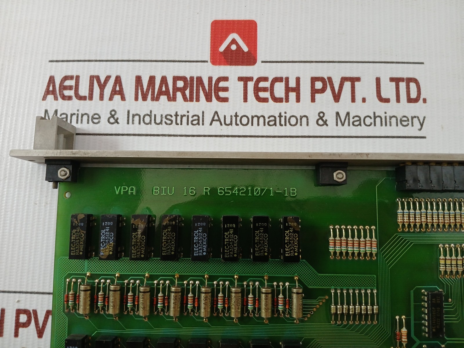 VALMET BIU 16R Binary Input Unit 65421071-1A