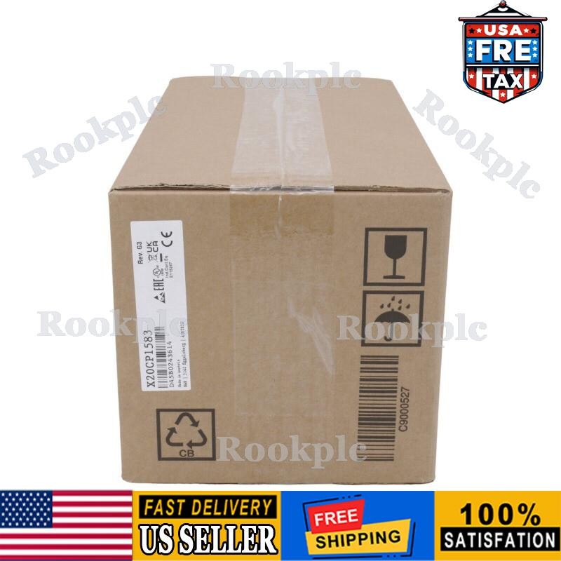 B&R X20CP1583 REV.G3 X20 CENTRAL UNIT CP 1583-