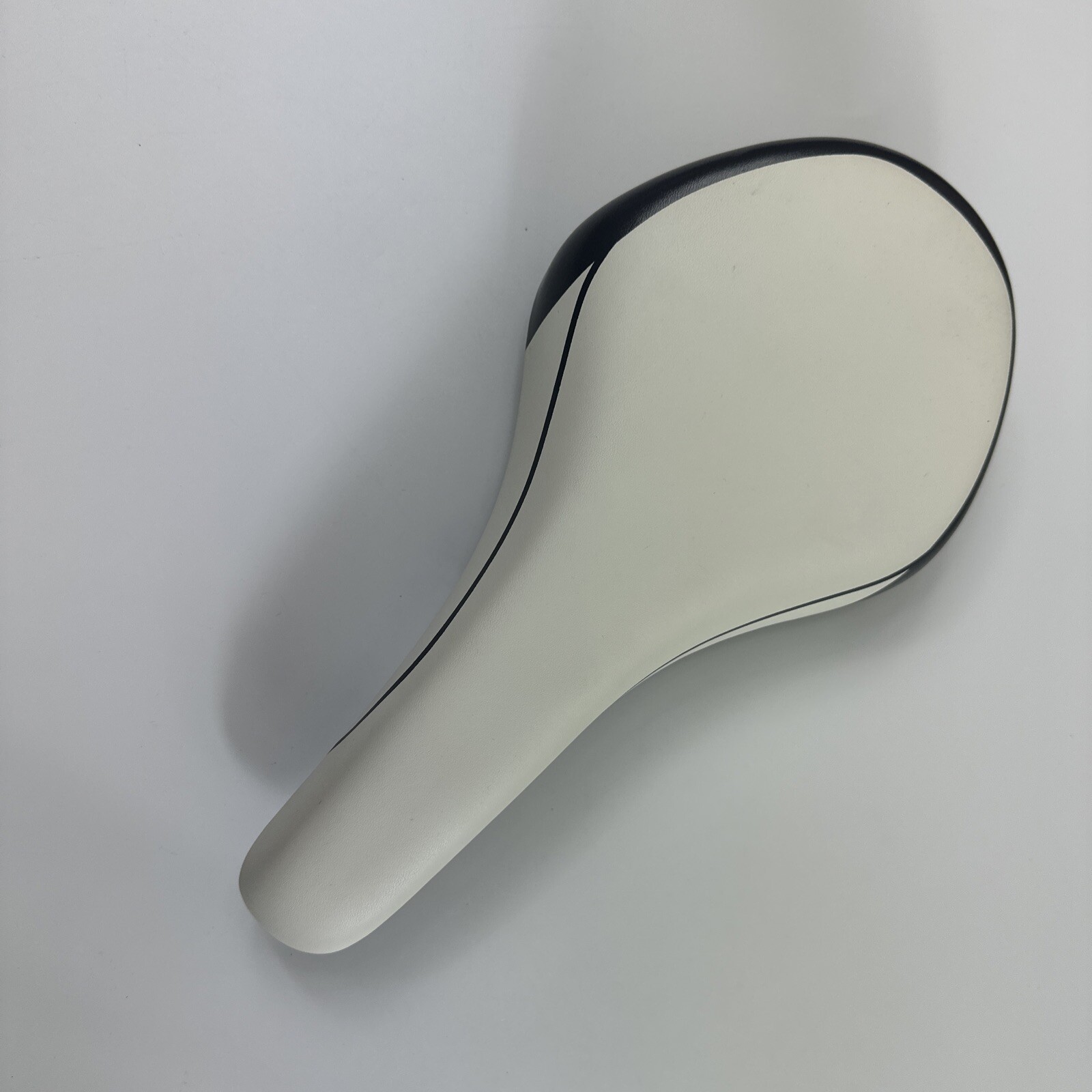 Bike seat “JustTek” White and grey