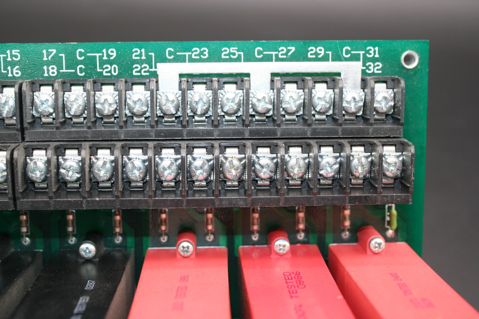 5x Opto 22 OAC5Q Modules w/ 3x Opto 22 ODC5Q Modules + Opto 22 PB32HQ Board