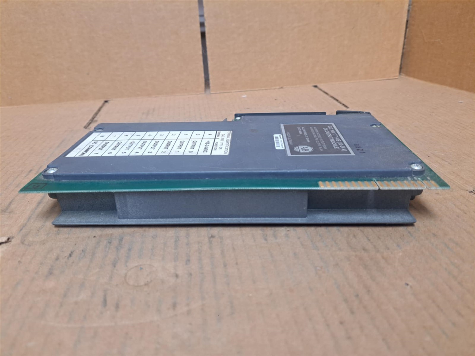 Allen Bradley DC Output Module 1771-OB and AC Input Module 1771-IA