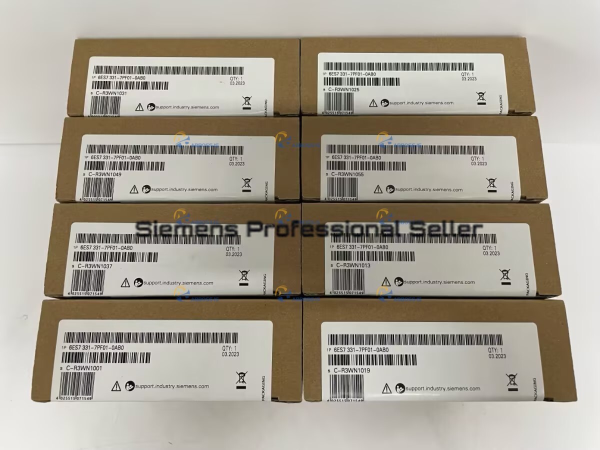 New Siemens 6ES7331-7PF01-0AB0 6ES7 331-7PF01-0AB0 Analog Input SM 331 S7-300