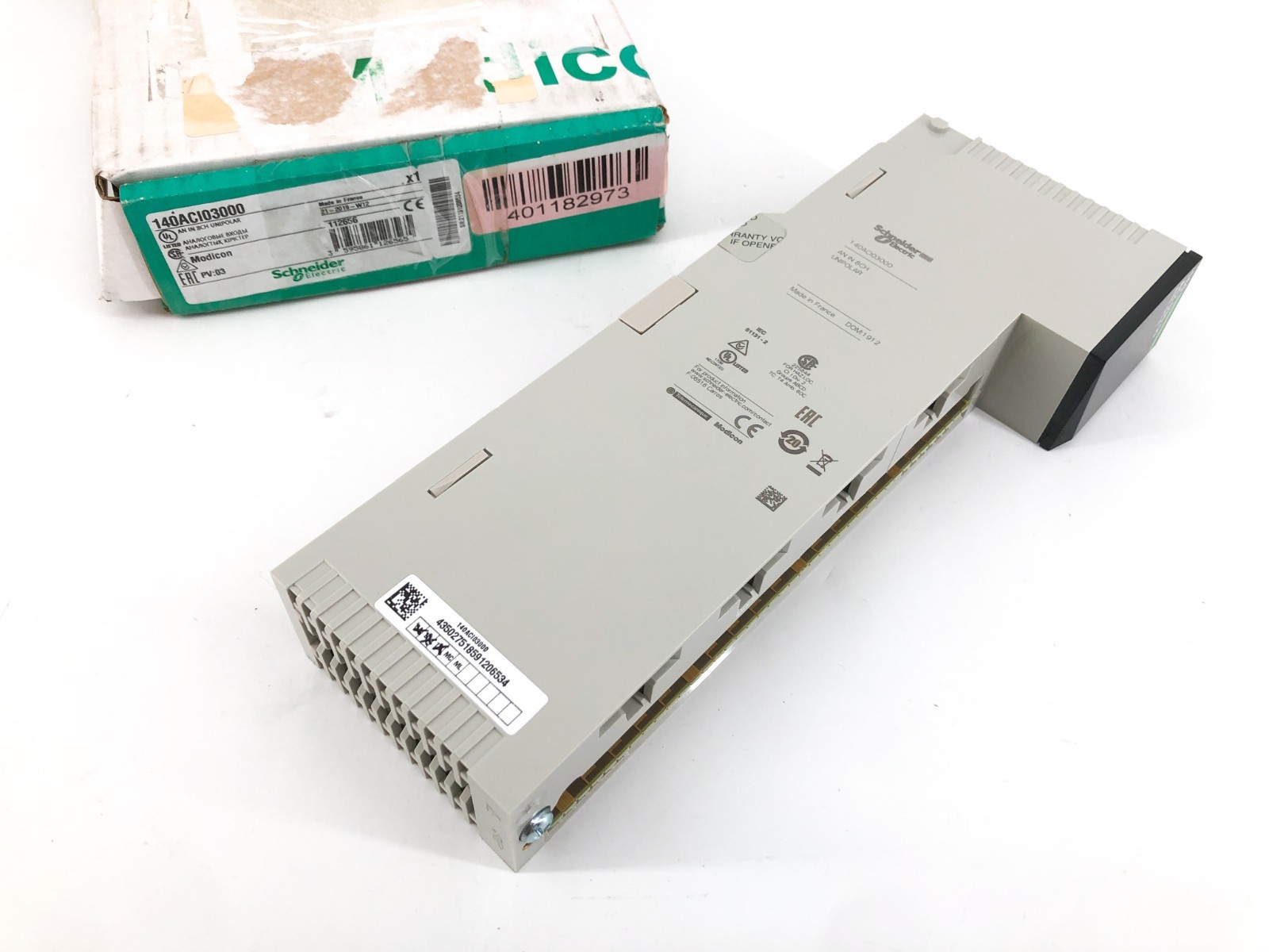 New Schneider Electric 140ACI03000 Modicon Analog Input Module