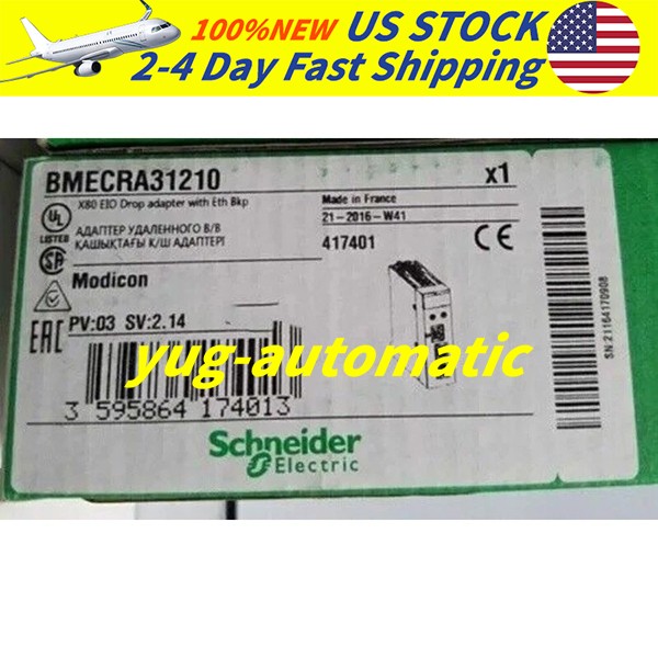 Schneider BMECRA31210 8-Channel Analog Input Module 4-20mA 0-10V