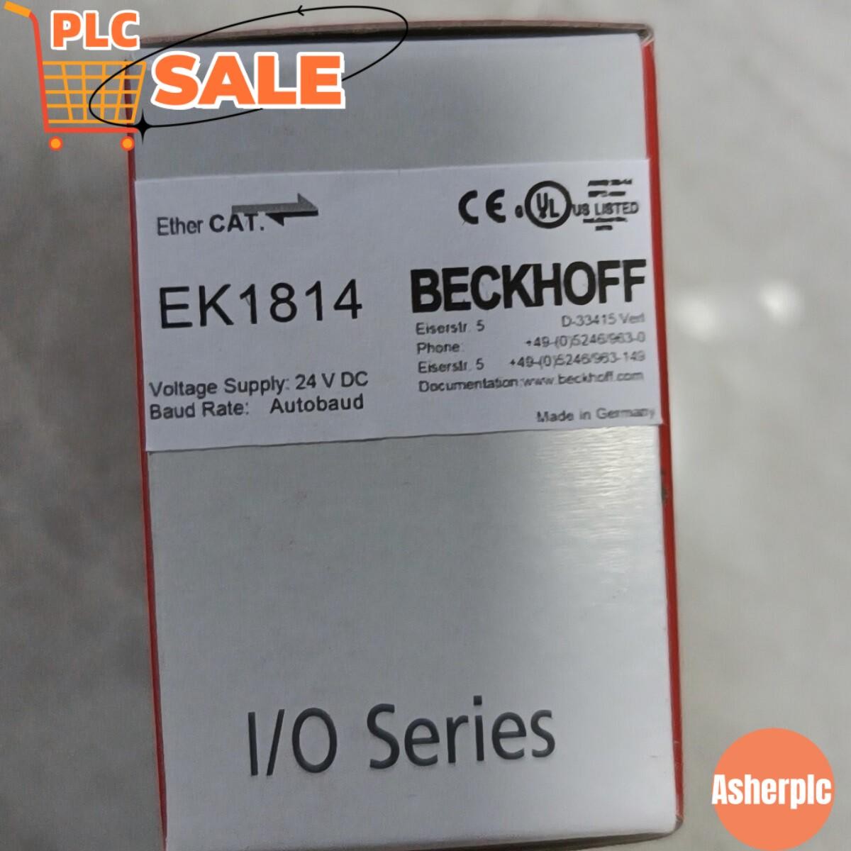 New Beckhoff EK1814 EK 1814 PLC In Box