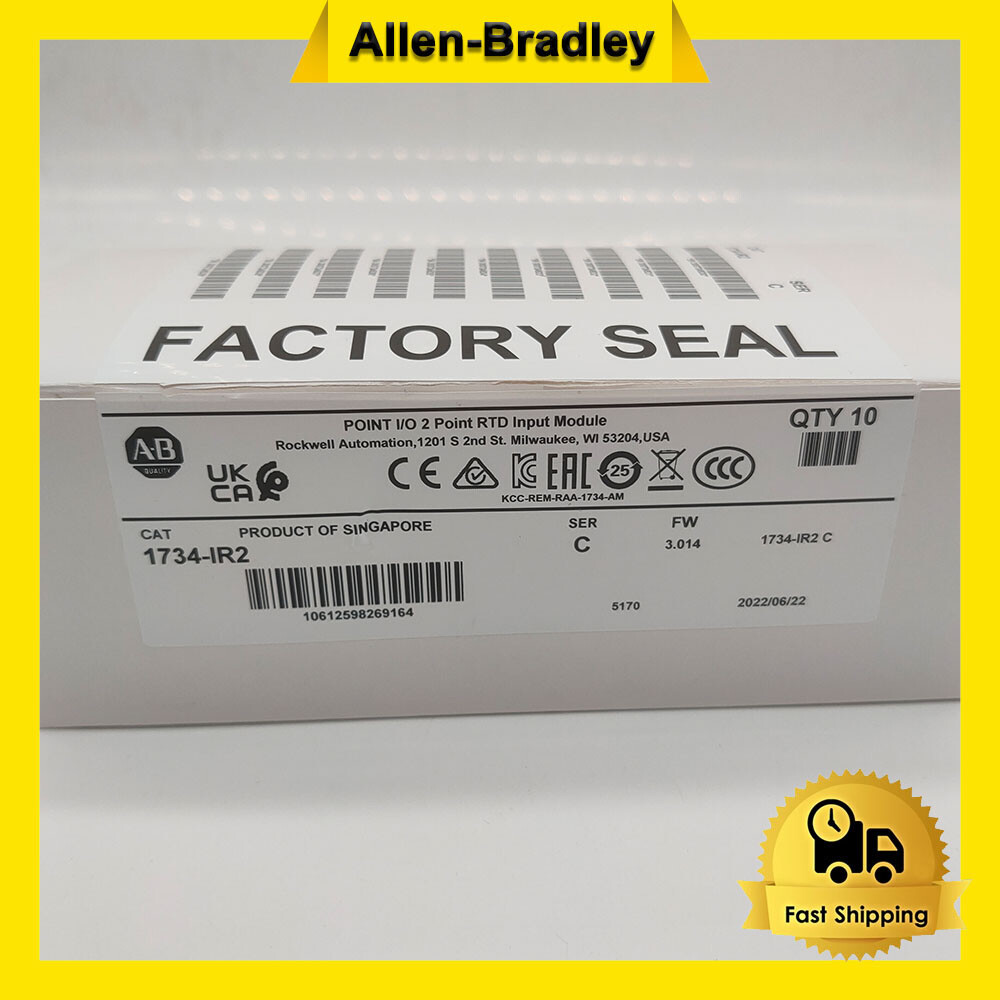 AB 1734-IR2 SER C POINT I/O 2 Point RTD Input Module 1734IR2 New Factory Sealed