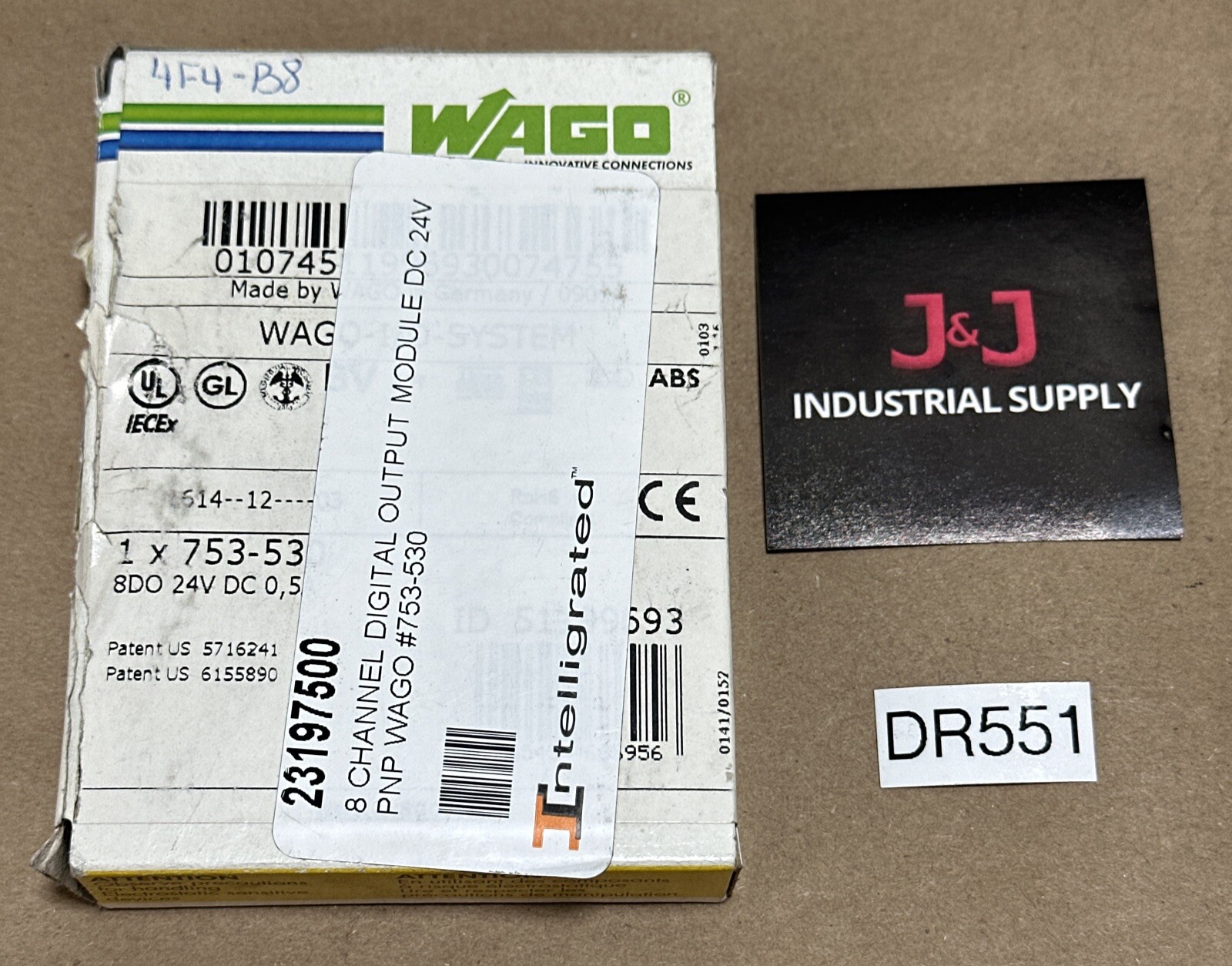 NEW IN BOX SURPLUS- WAGO I/O 753-530 8-channel Digital Output 24VDC Module 🇺🇸