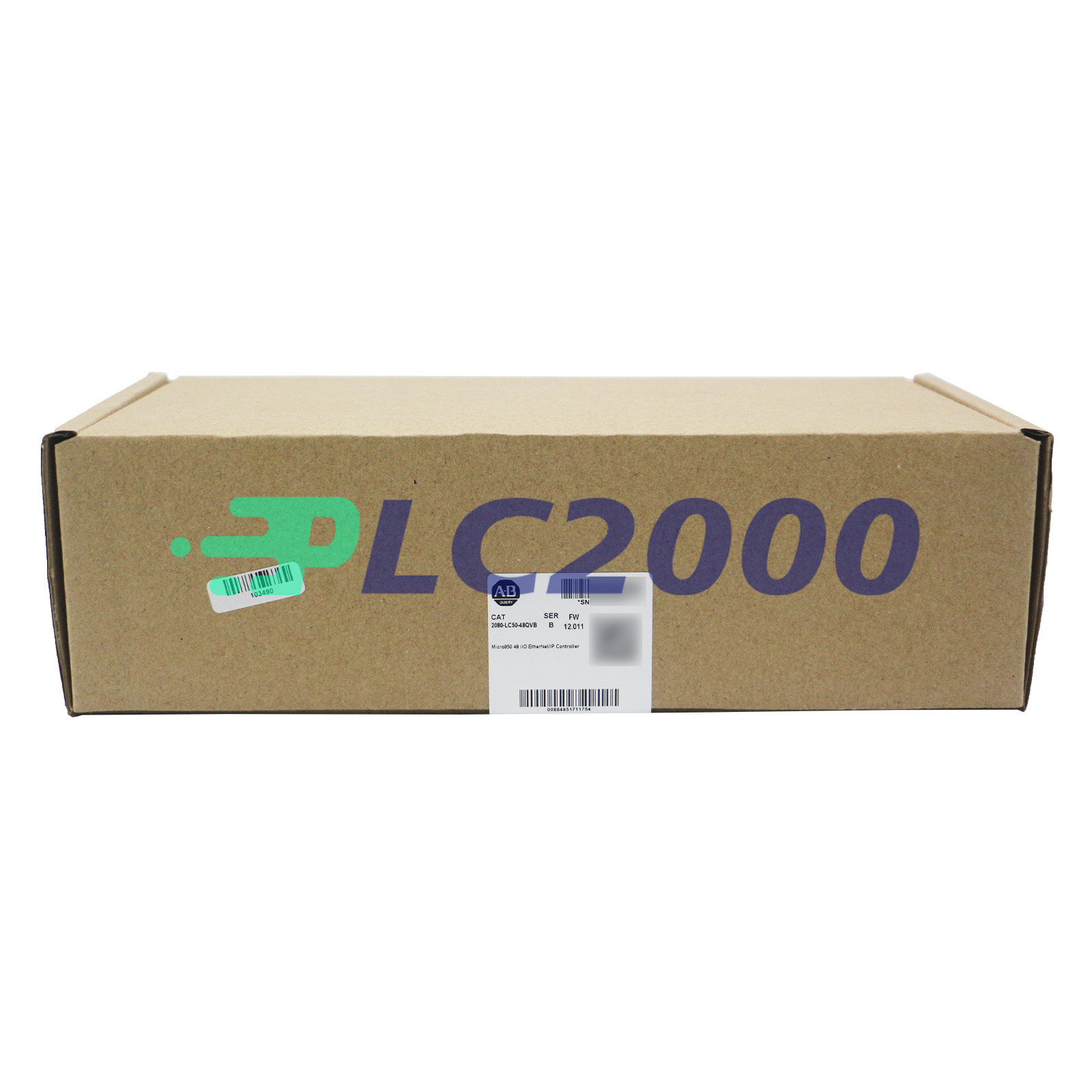 New Allen Bradley 2080-LC50-48QVB Micro850 I/O EtherNet/IP Controller