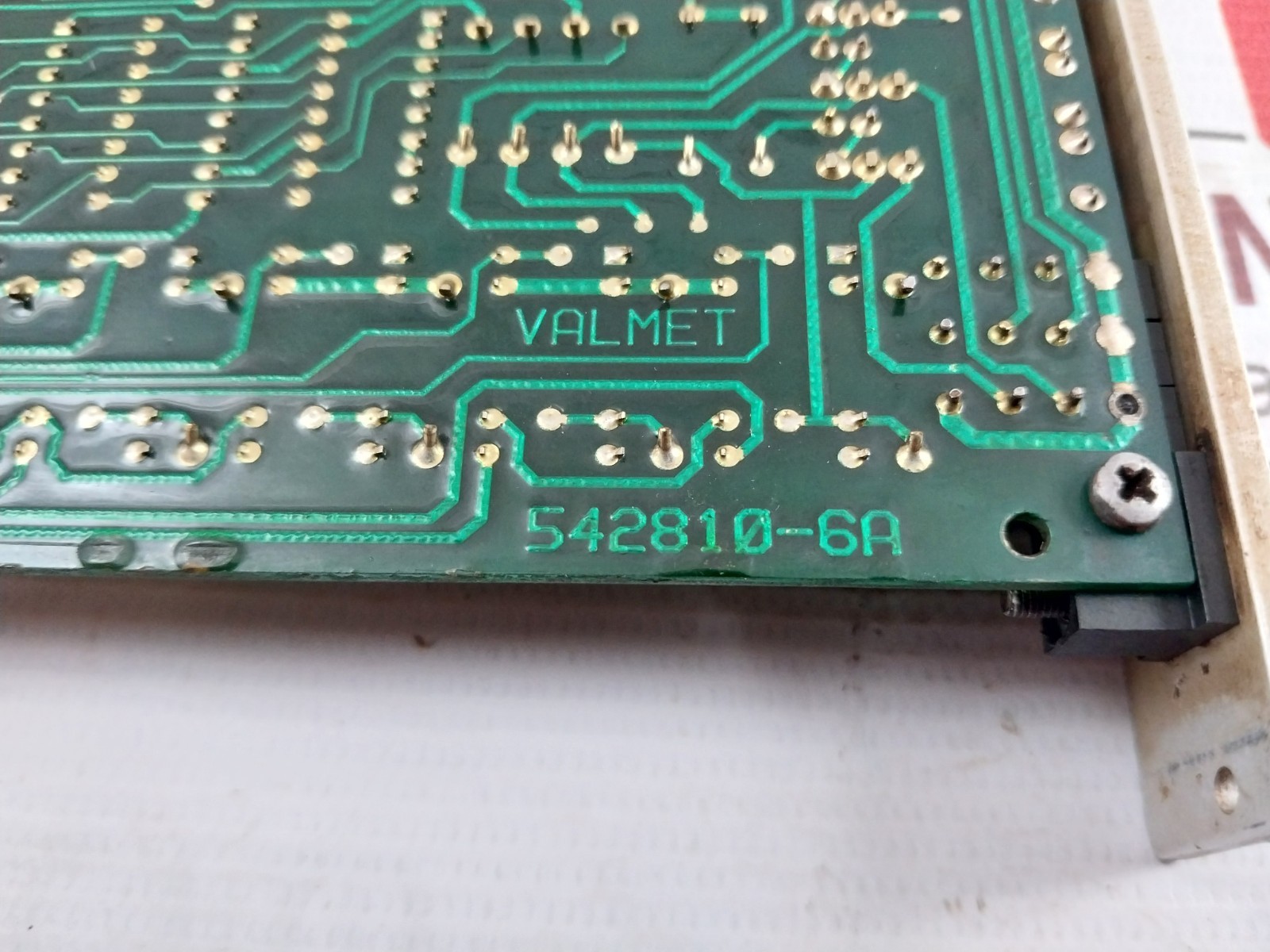 VALMET AUTOMATION BOU 8 A Binary Output PCB Module M8512311 M1 542810-6A