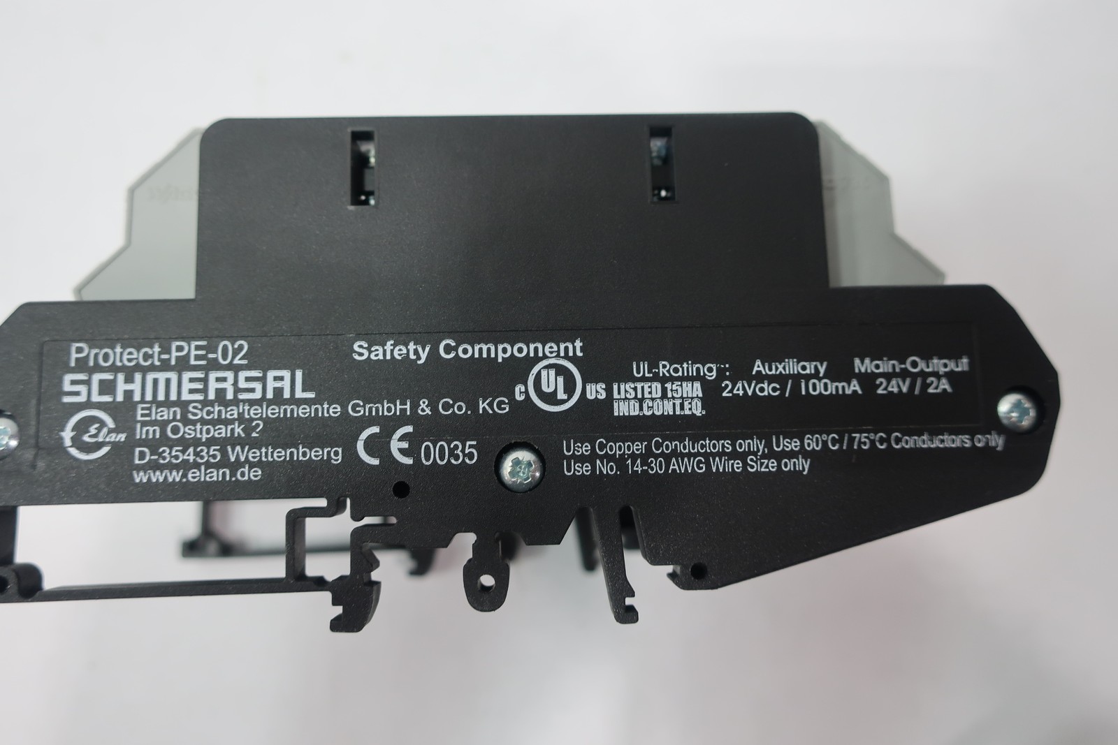 Schmersal PROTECT-PE-02 Safety Controller Input Expansion Module 24v-dc