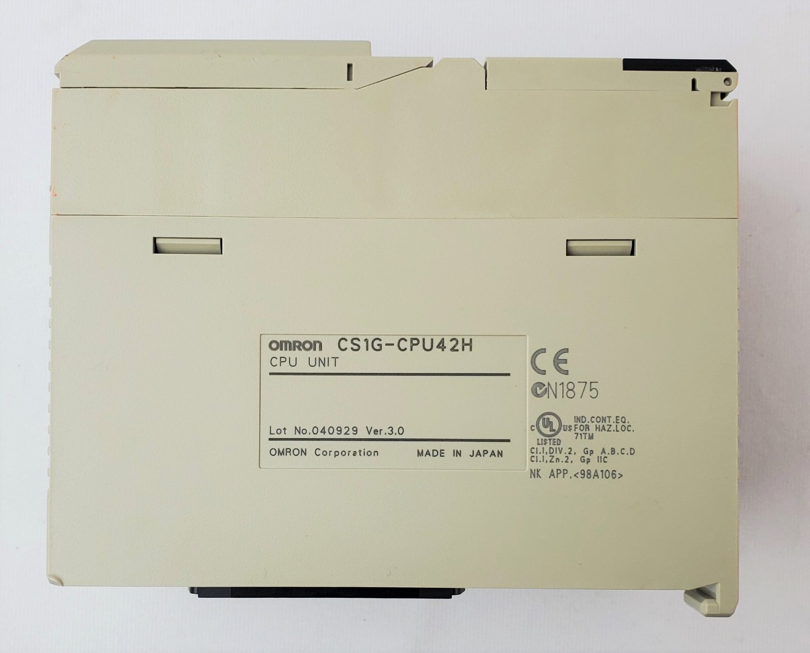Omron CS1G-CPU42H CPU Module| Programmable Controller
