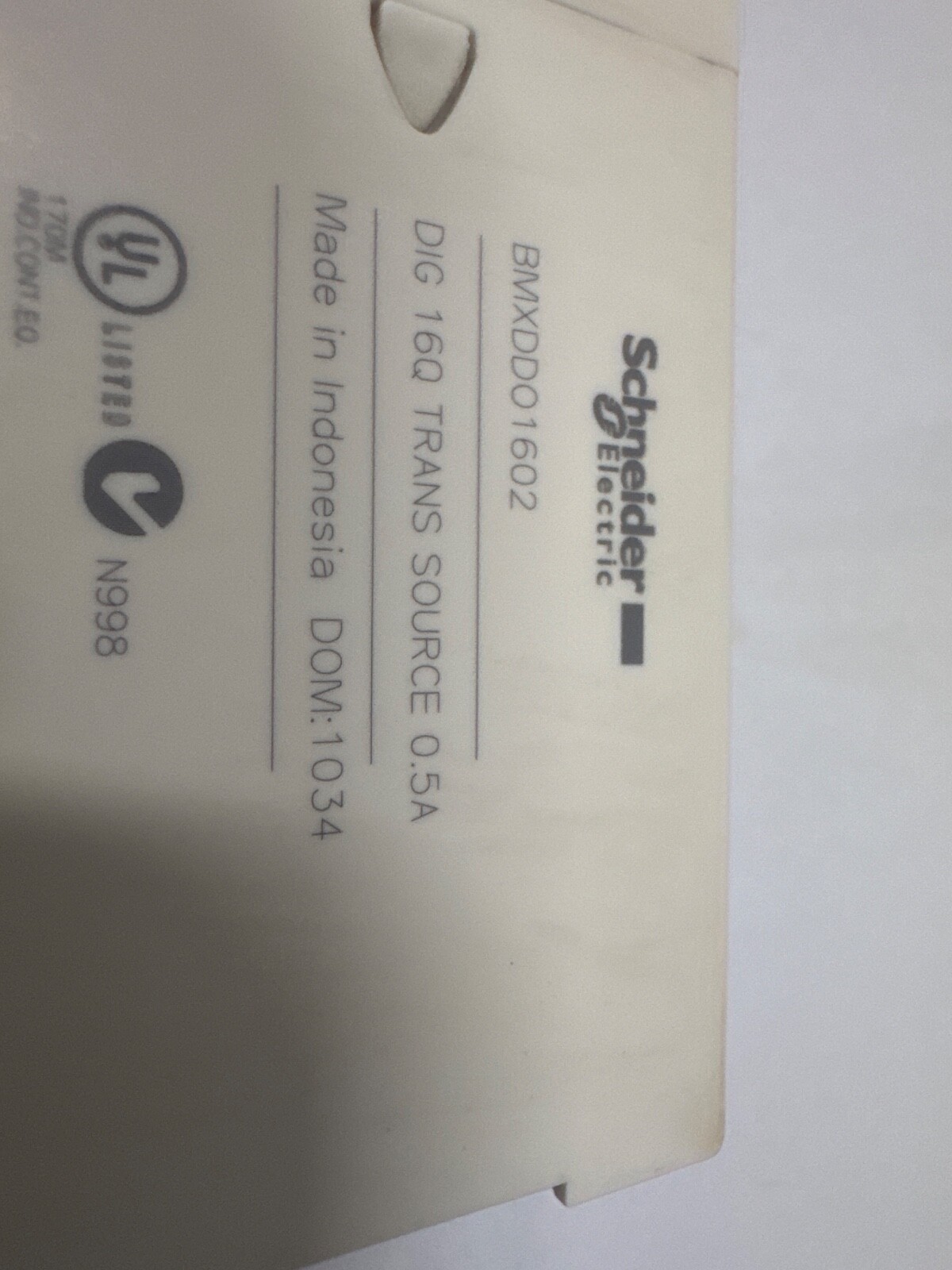 LOT OF 2 PCS Schneider Electric BMXDDO1602 PLC OUTPUT MODULE