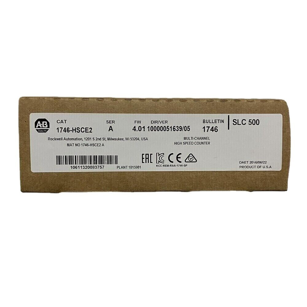 AB 1746-HSCE2 SER A Multi-Channel High Speed Counter Module US Free Tax