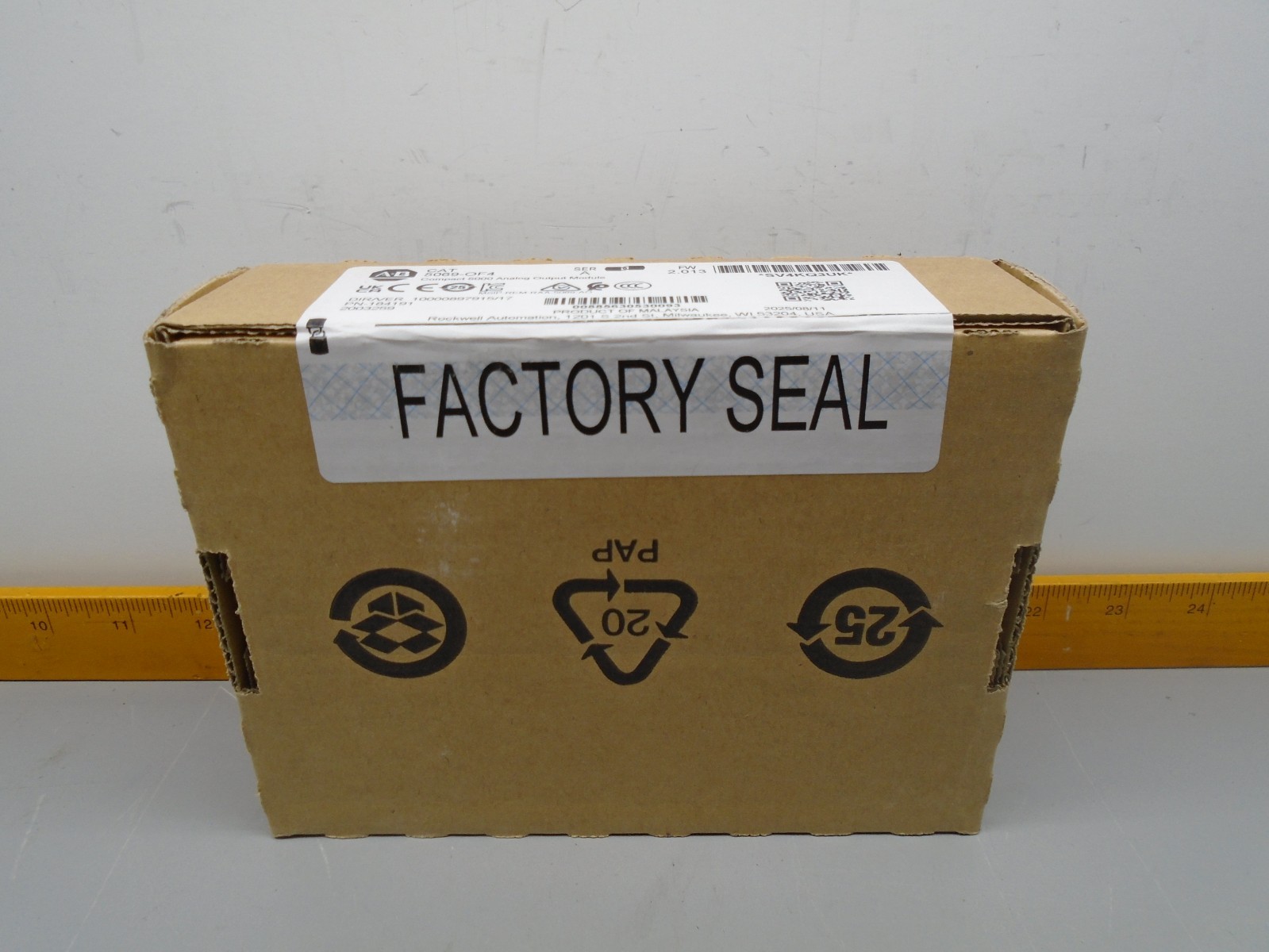 New old Stock Allen Bradley 5069-OF4 Analog Output PN-184191 5069-0F4 W34