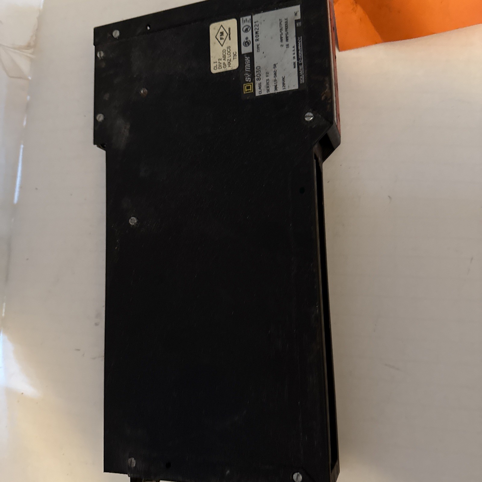 Square D SY/MAX Class 8030 ROM-221 120 VAC Output Module Parts