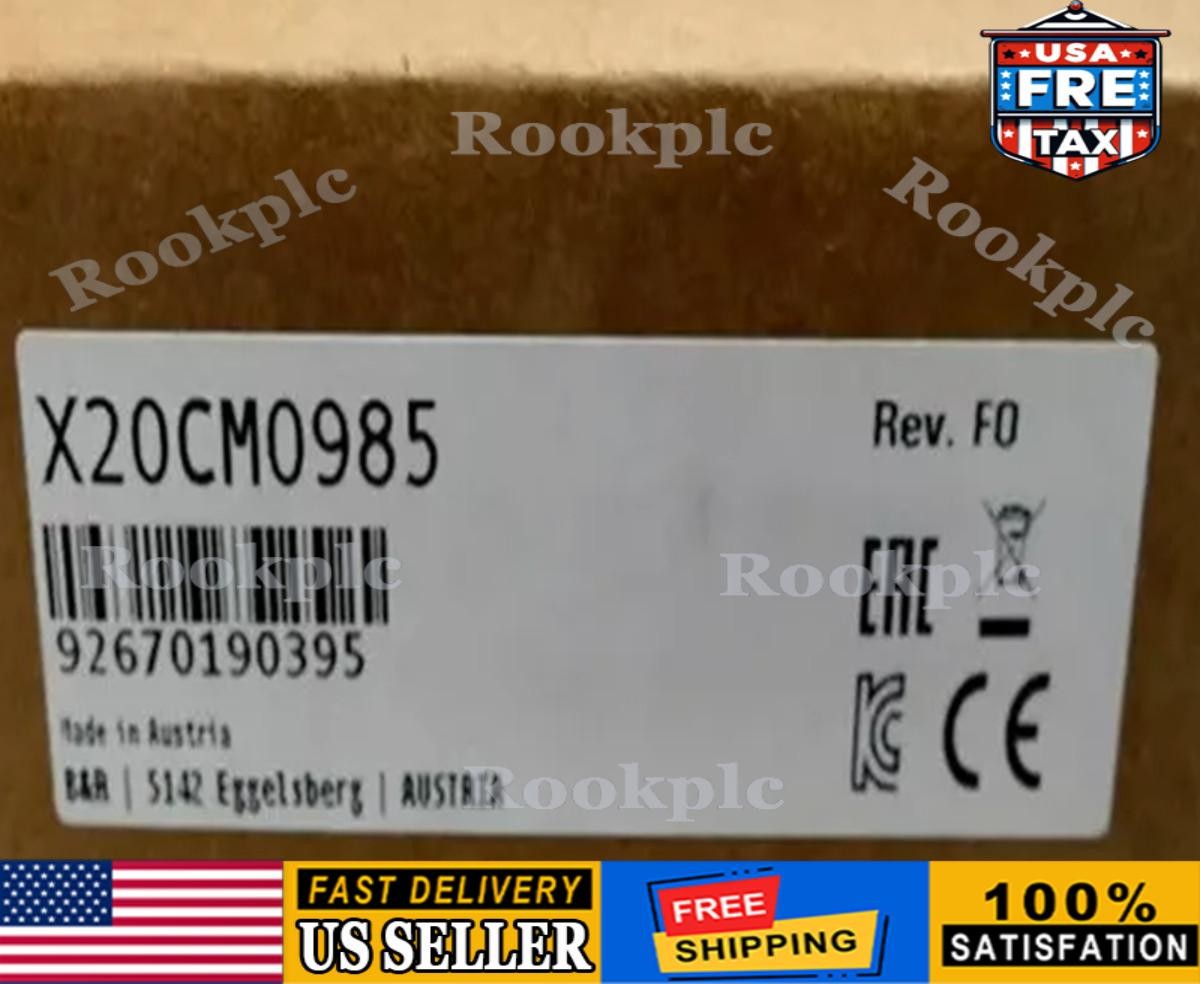 NEW B&R X20CM0985 PLC Module X20 CM 0985
