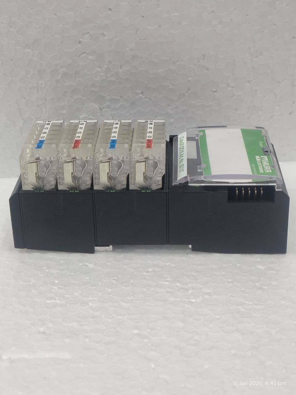 Used Murr Elektronik 56117 Cube20 DO16 Digital Output Module DIN Mount Free Ship
