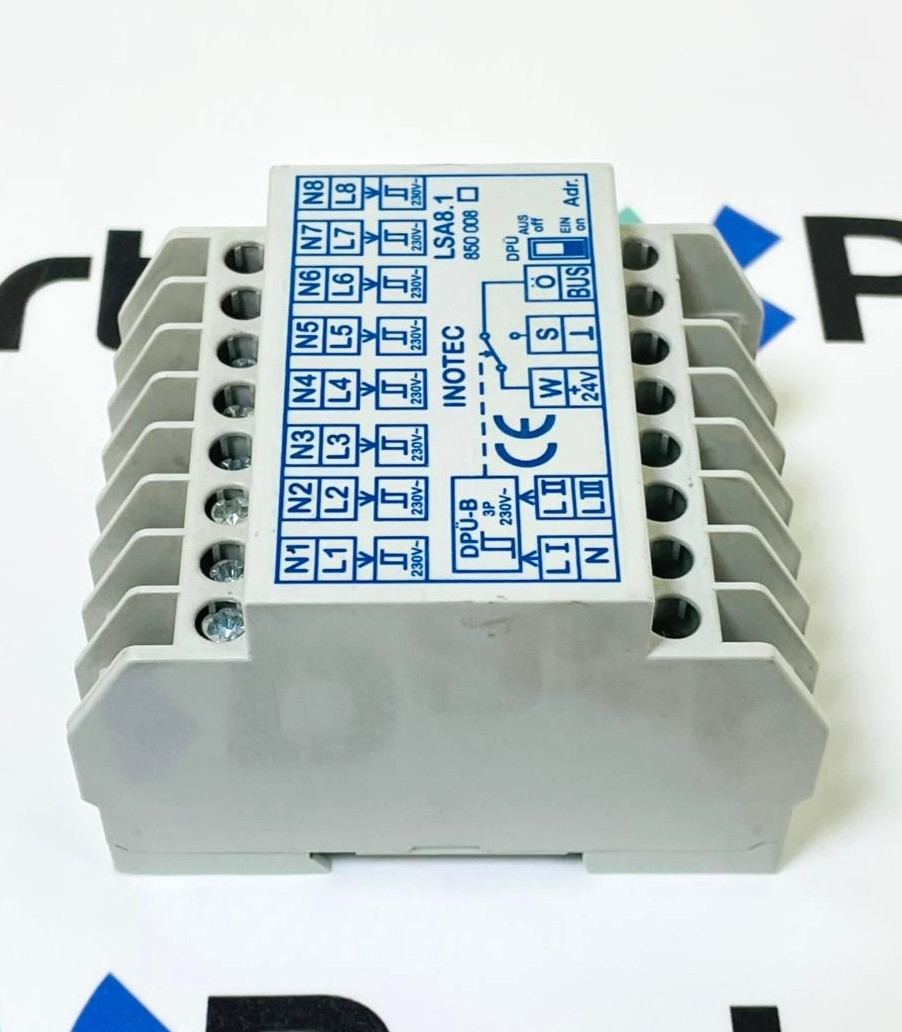 Inotec LSA8.1 8-Channel Mains Monitoring Module 850 008