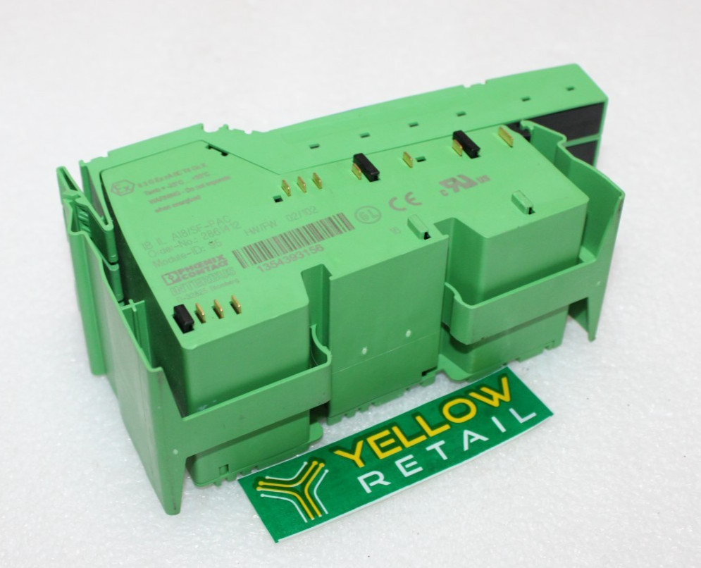 PHOENIX CONTACT IB-IL-AI8/SF-PAC 2861412 ANALOG MODULE AXIOLINE