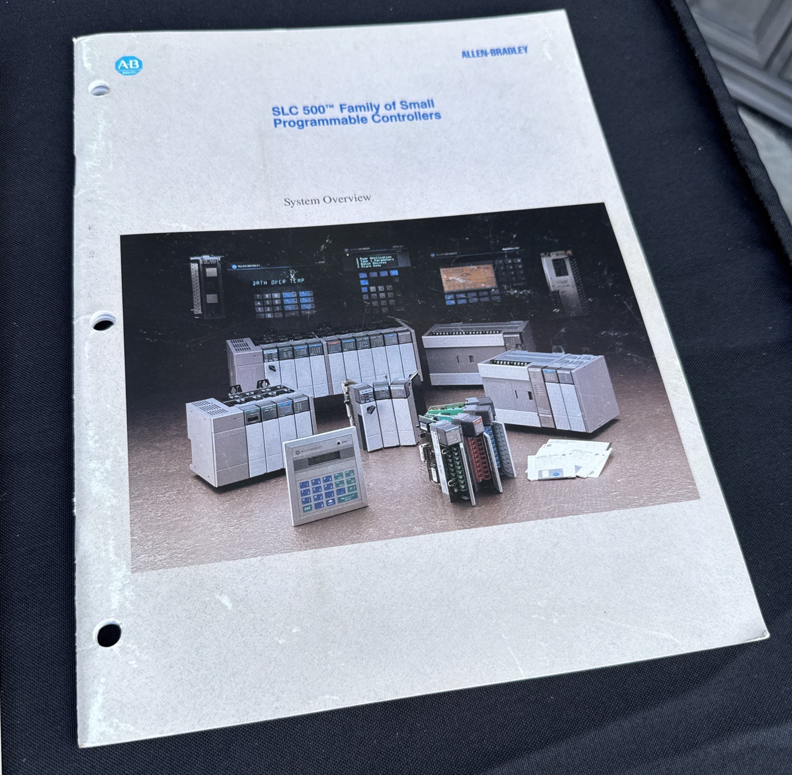 Allen-Bradley SLC 500 Manual Lot: Analog I/O Modules + System Overview