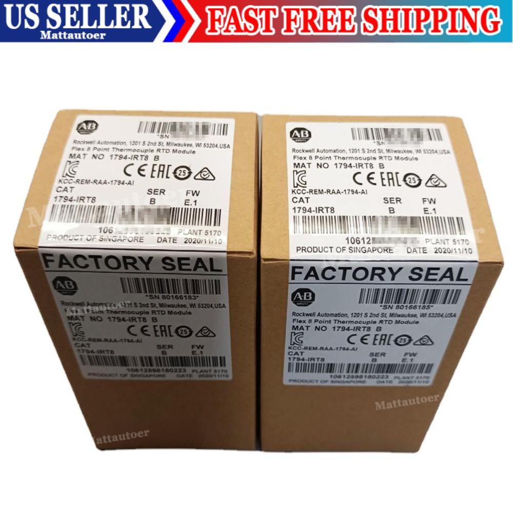New Factory Sealed 1794-IRT8 Flex 8 Point Thermocouple RTD Module 1794-IRT8